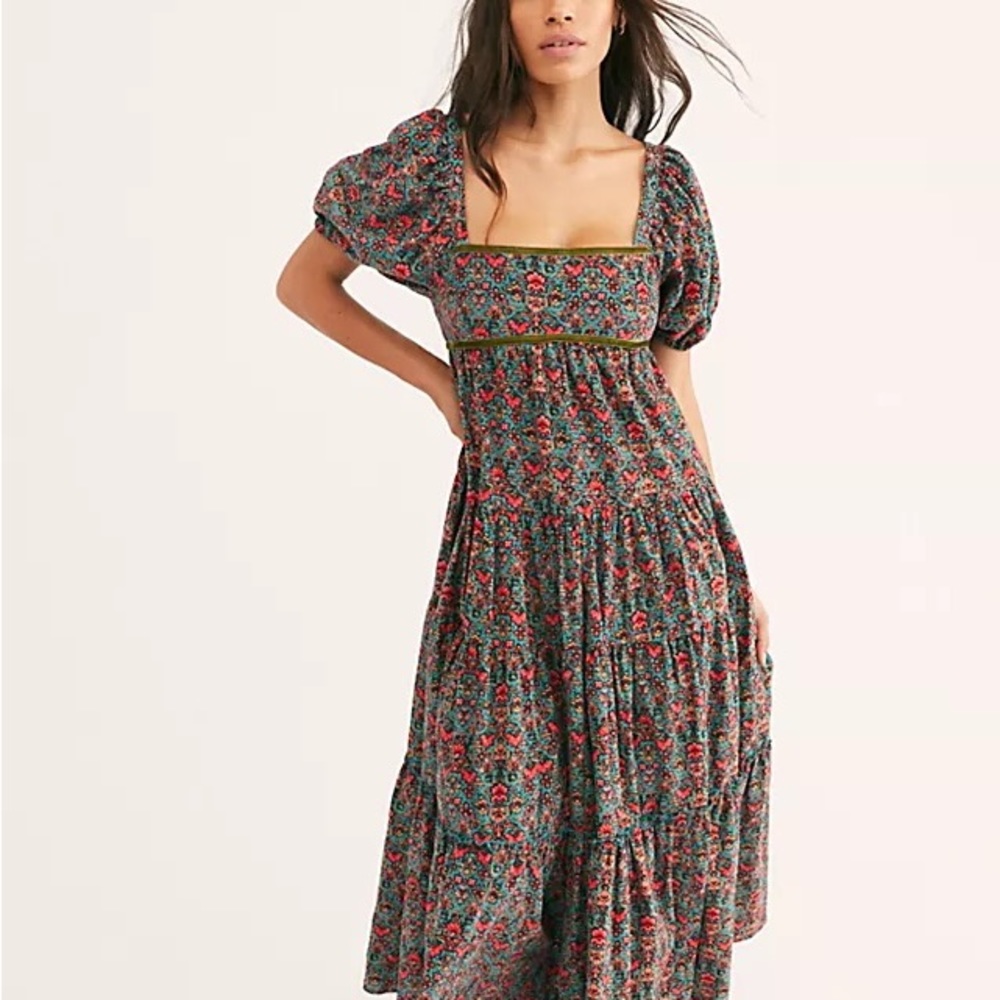 Free people Ashley babydoll dress